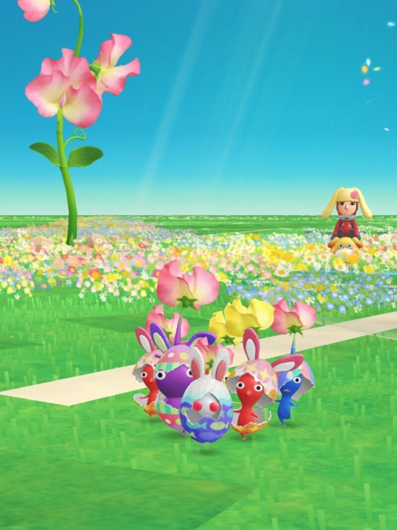 うさぎエッグデコピクミンたちのおつかい