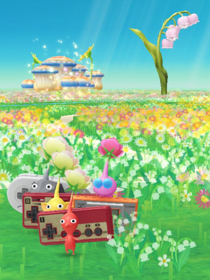 任天堂ゲーム機ピクミンのおつかい