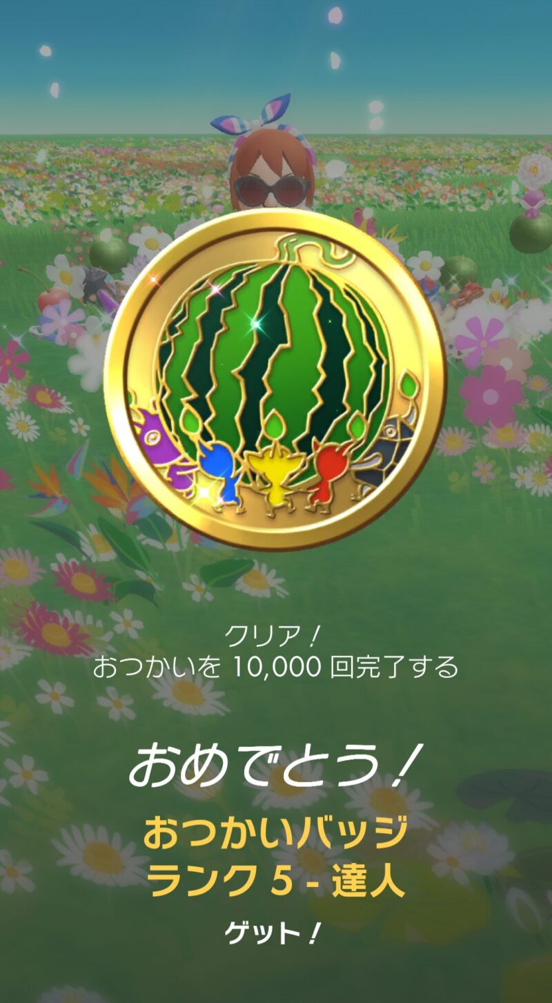 おつかいを10000回完了する