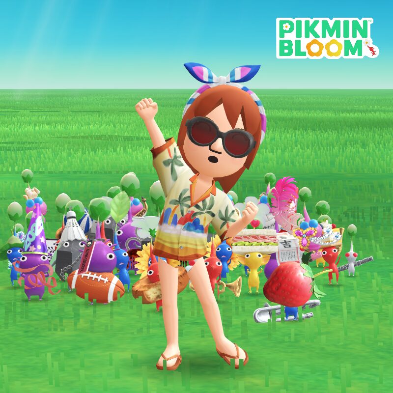 アロハシャツとズボンが透けてしまったMii