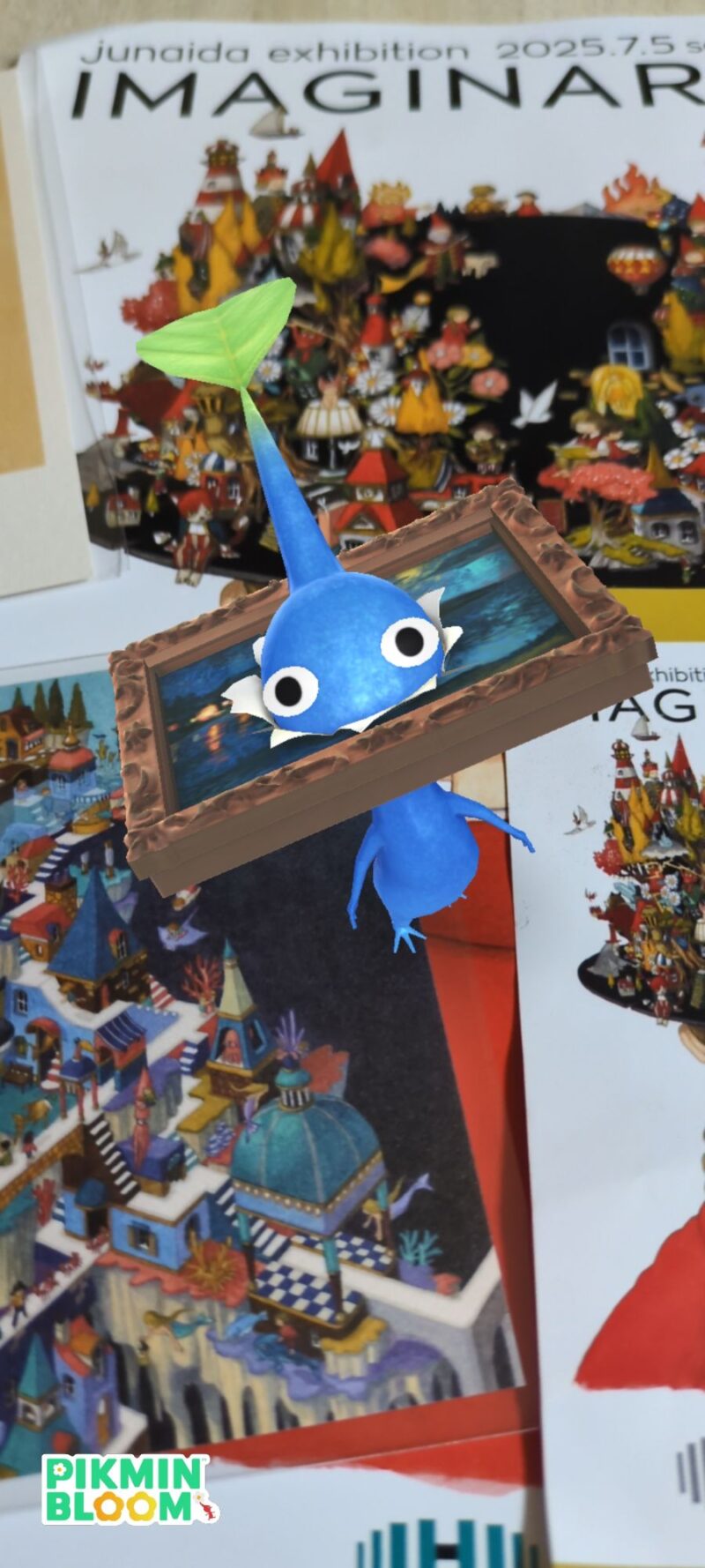 junaida展のおみやげとピクミン