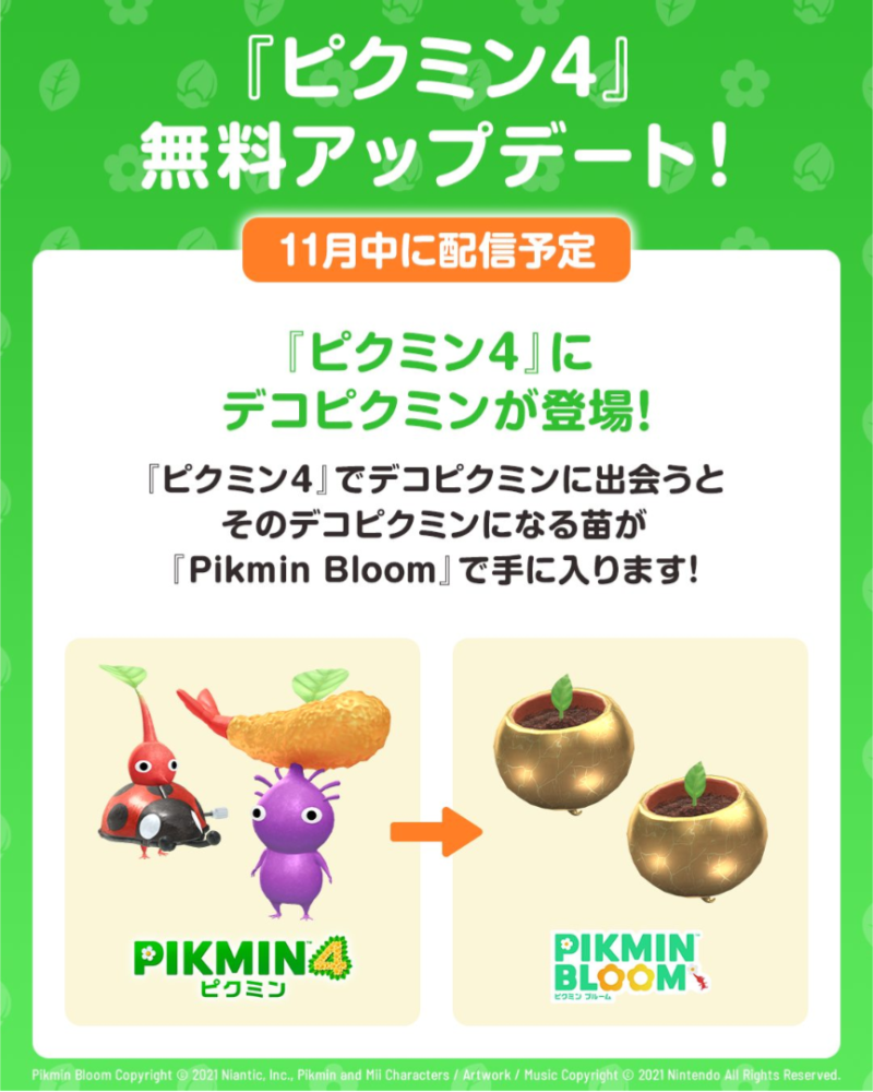 ピクミン4無料アップデート!