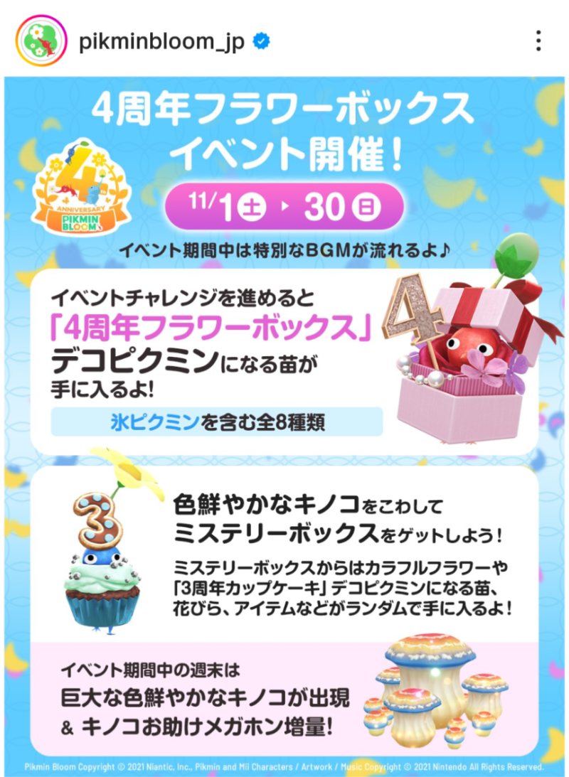 4周年フラワーイベント開催