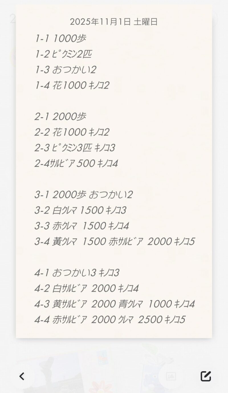 2025年11月のイベントのお題テキスト