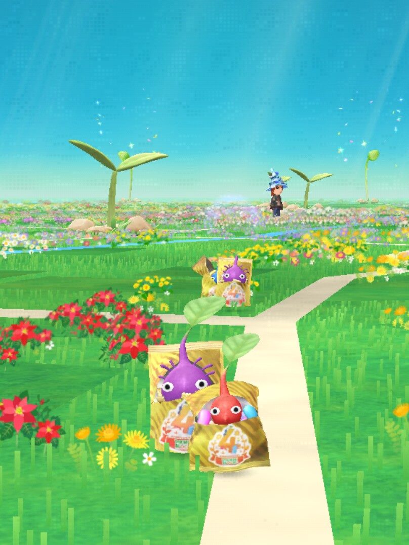 4周年記念のお菓子デコピクミンのおつかい