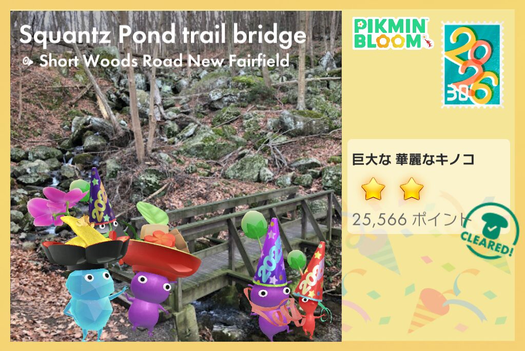 新年デコピクミンのポストカード