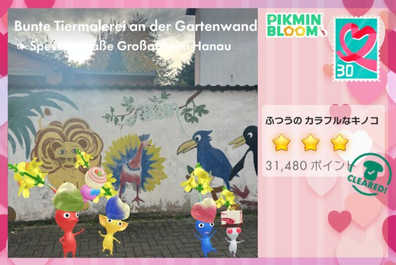 バレンタインチョコ2026ピクミンのポストカード