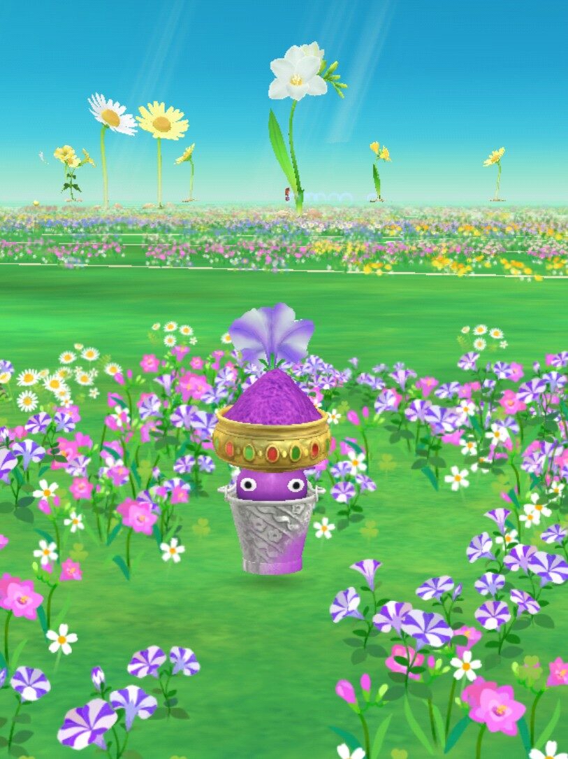 カラーパウダーデコ紫ピクミンのおつかい