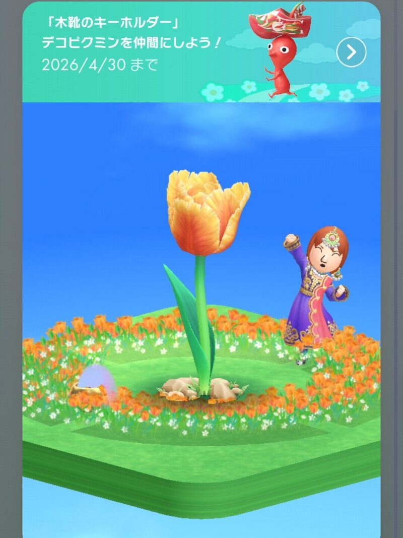 チューリップフェスティバルのイベントルーレット