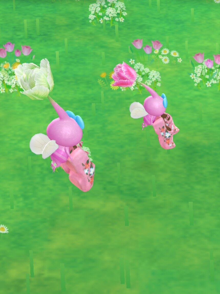 木靴のキーホルダーデコ羽ピクミン