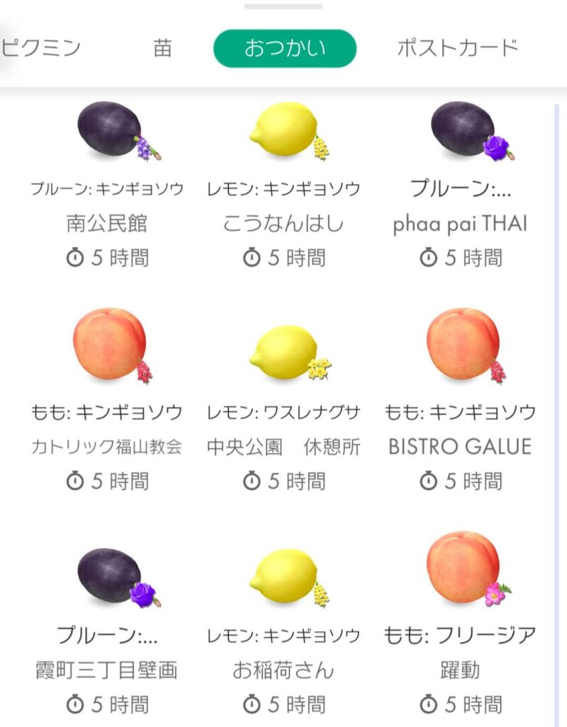 コミュニティ・ウィークのおつかい