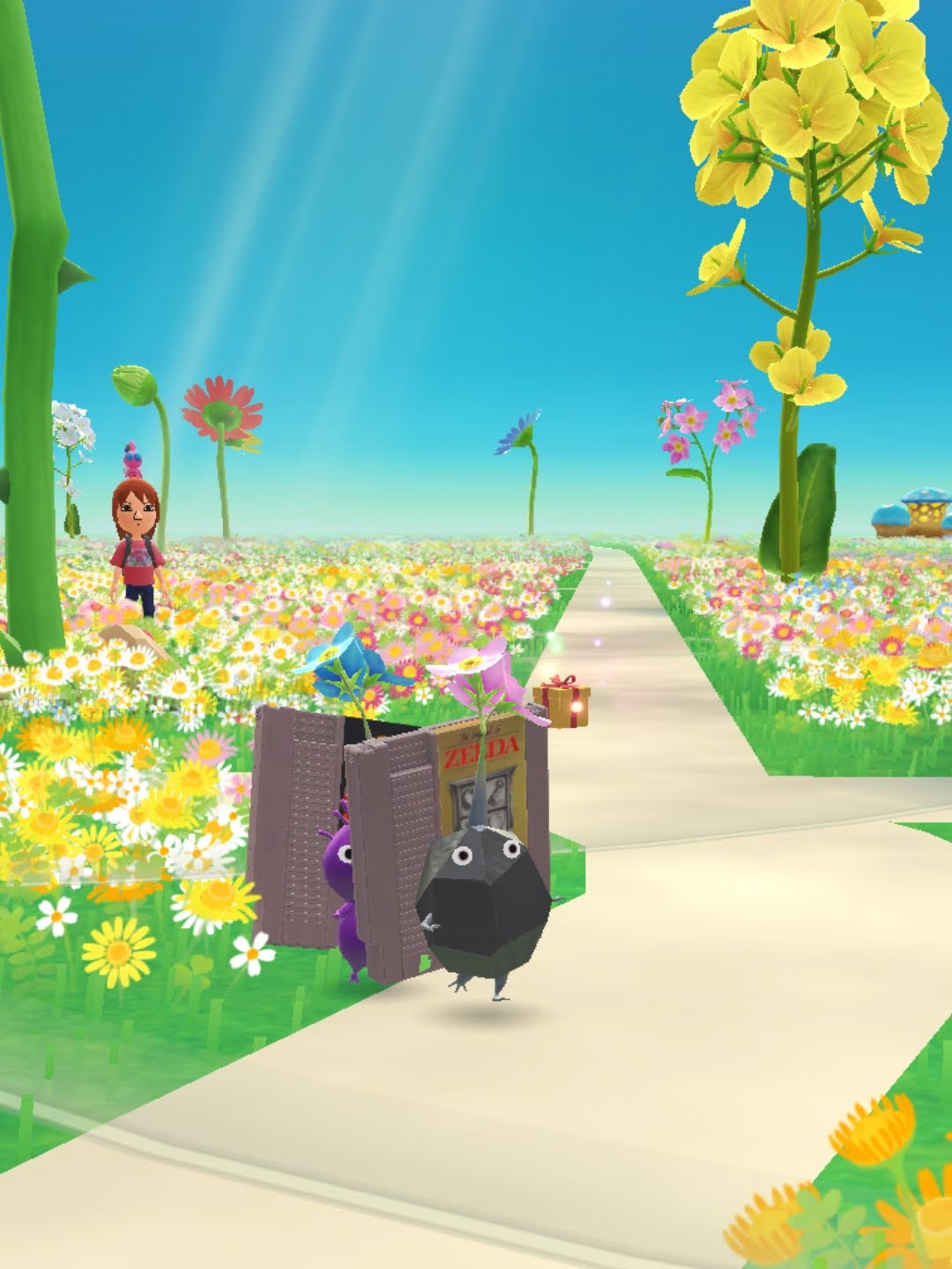 ゲームカセットデコ岩ピクミンのおつかい