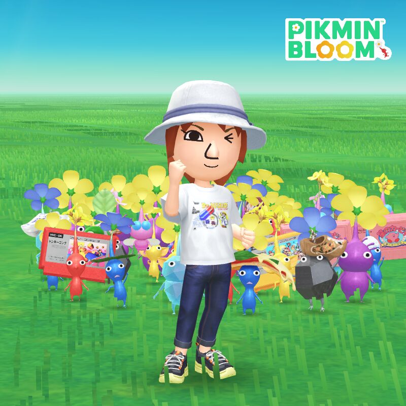 ドクターマリオTシャツを着たMii