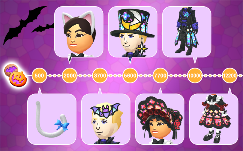 ハロウィンイベント限定Miiコスチューム